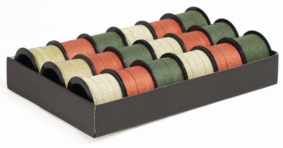 Clairefontaine Geschenkband Auf Spule , Fantasy, , Glitter