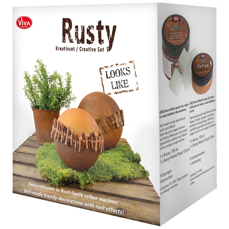 Viva Decor Kreativ-Set , Trenddekor , Rusty & Patina,
