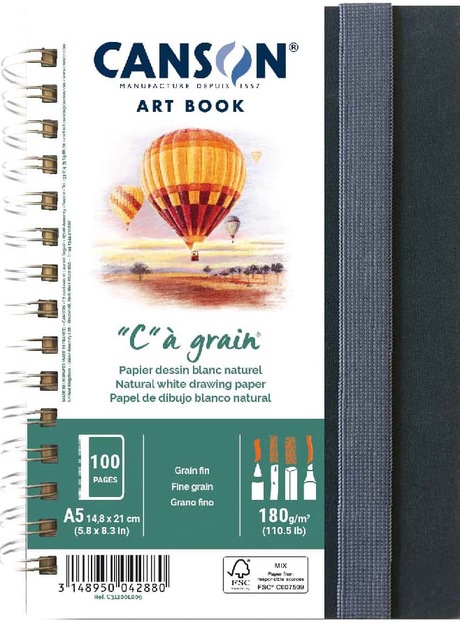 Canson Skizzenbuch Art Book , C,  À Grain, Din A5