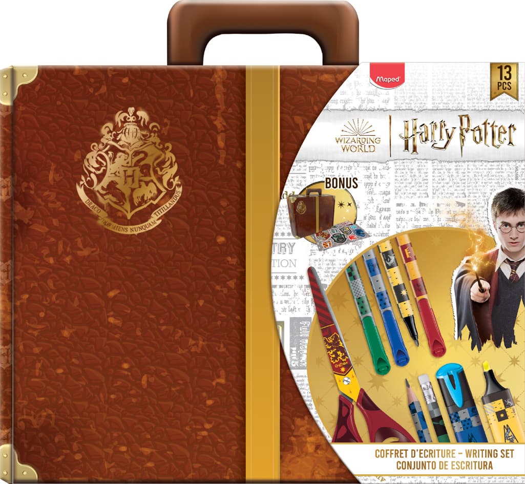 Maped Zeichenset Harry Potter, 13-Teilig, Im Koffer