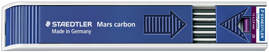 Staedtler Zeichenmine Mars Carbon 200, Härtegrad: Hb