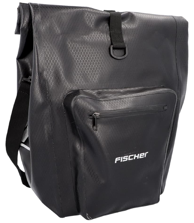 Fischer Fahrrad-Gepäckträgertasche Tour, Schwarz