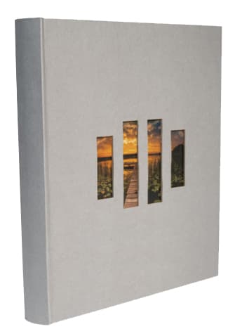 Exacompta Fotoalbum Milano, 290 X 320 Mm, Grau