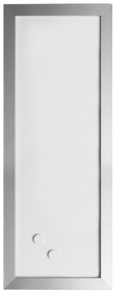 Bi-Office Design-Weißwandtafel, 600 X 200 Mm, Silber