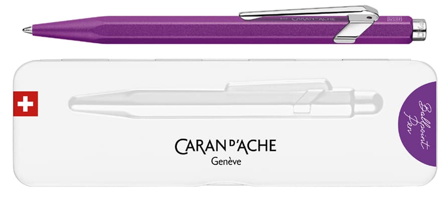 Caran D, Ache Druckkugelschreiber 849 Colormat-X, Violett