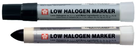 Sakura Industriemarker Solid Marker Halogenarm, Schwarz