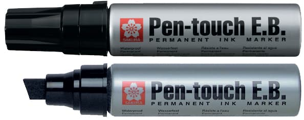 Sakura Permanent-Marker Pen-Touch Extra Breit, Schwarz