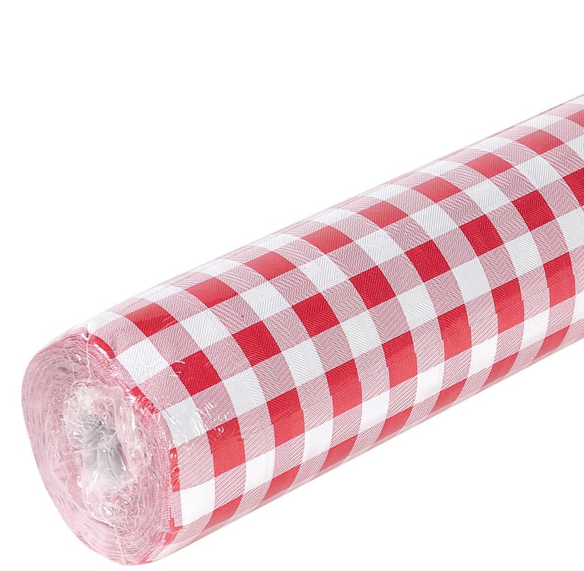 Pronappe Damast-Tischdecke , Vichy Karo, , (B)1,18 X (L)10,0 M