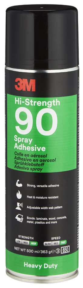 3m Sprühkkleber Hi-Strength 90, Beige, 500 Ml