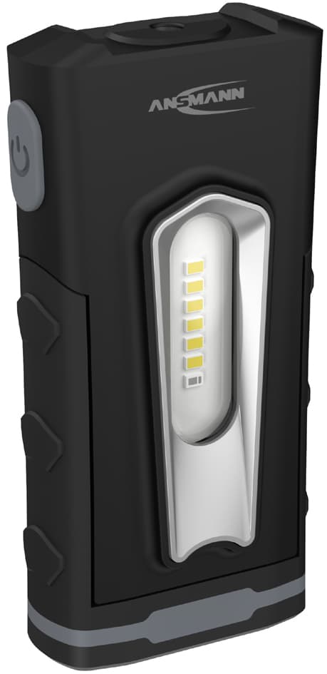 Ansmann Led Akku-Arbeitsleuchte Wl500r Pocket, Schwarz