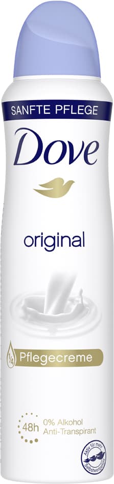 Dove Deodorant Original, 150 Ml Spray