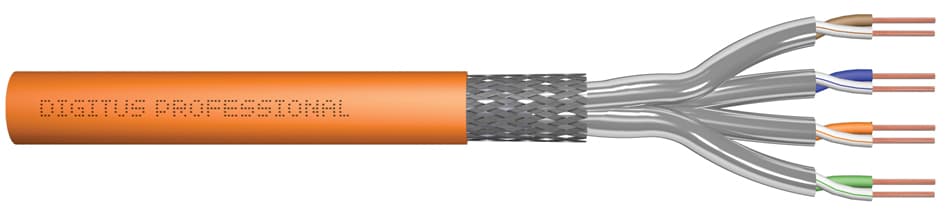 Digitus Installationskabel Kat.7, S/Ftp, Simplex, Dca, 25 M