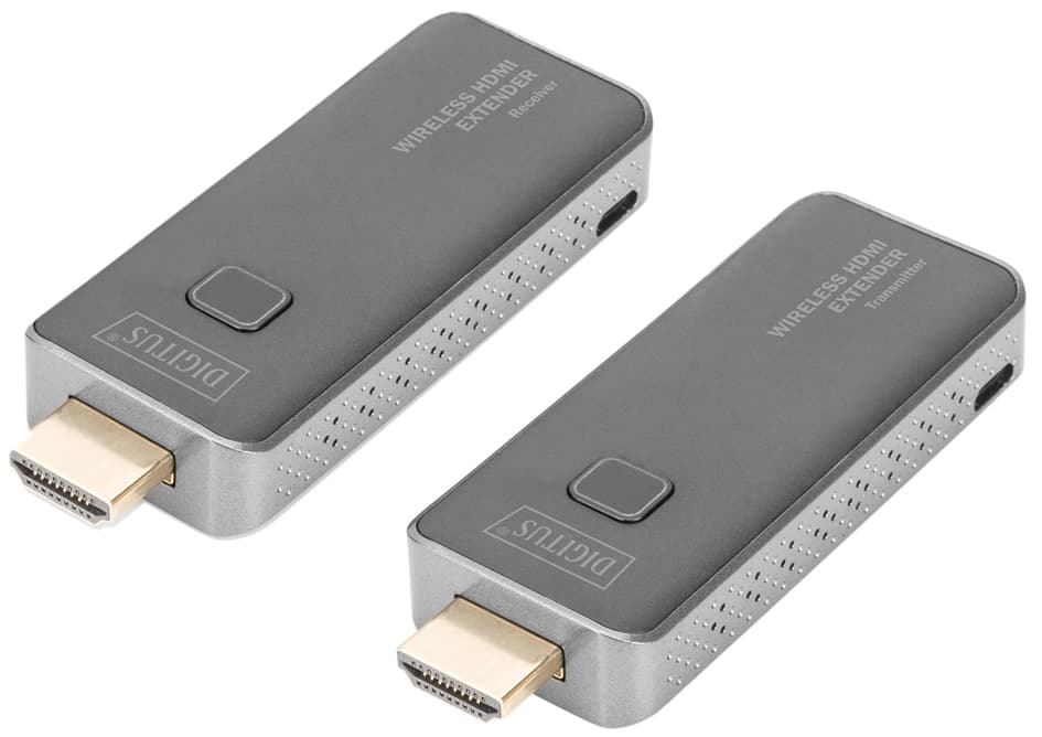 Digitus Wireless Hdmi Extender Set, 50 M, Schwarz