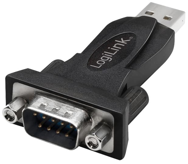 Logilink Usb 2.0 - Rs232 Adapter Mit Verlängerungskabel