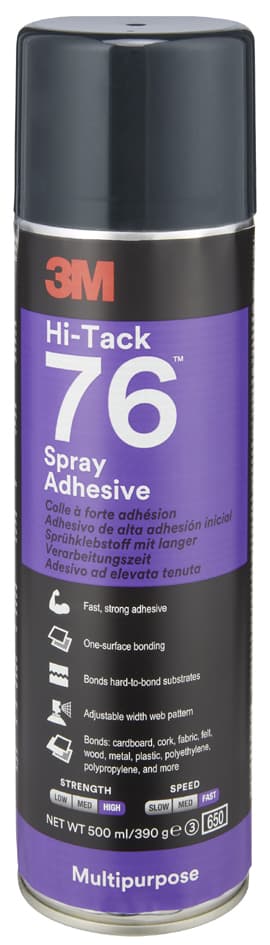 3m Sprühkleber Hi-Tack 76, Beige, 500 Ml