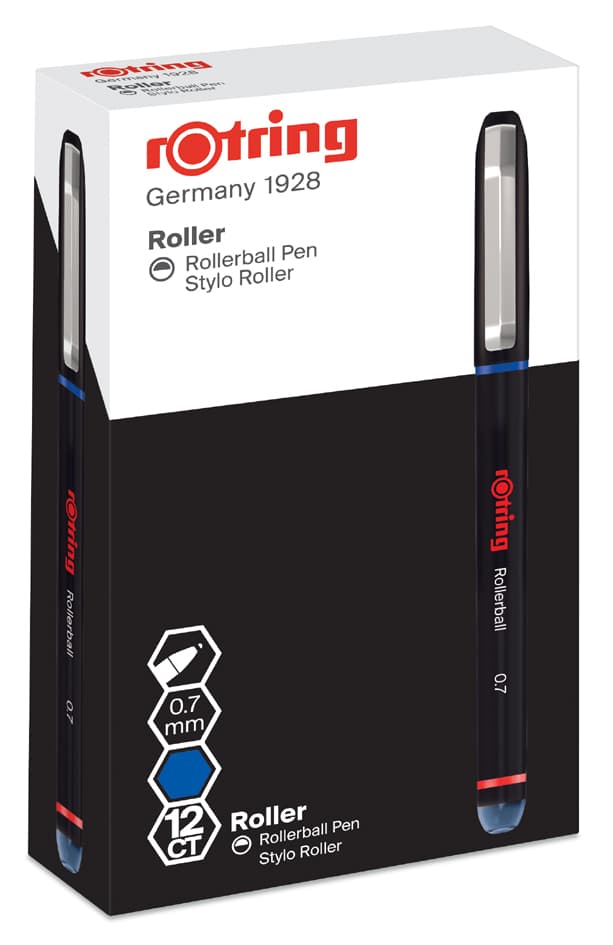 Rotring Rollerball, Strichstärke: 0,7 Mm, Blau