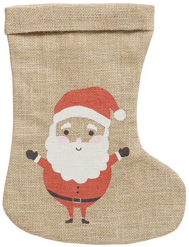 Folia Jutesack , Weihnachtsstiefel, , (B)200 X (H)330 Mm