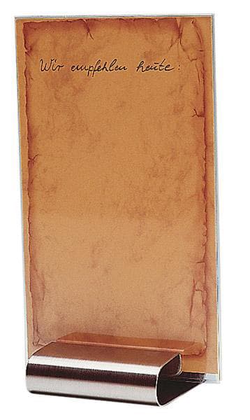 Aps Tischkartenhalter, 80 X 70 X 20 Mm, Silber