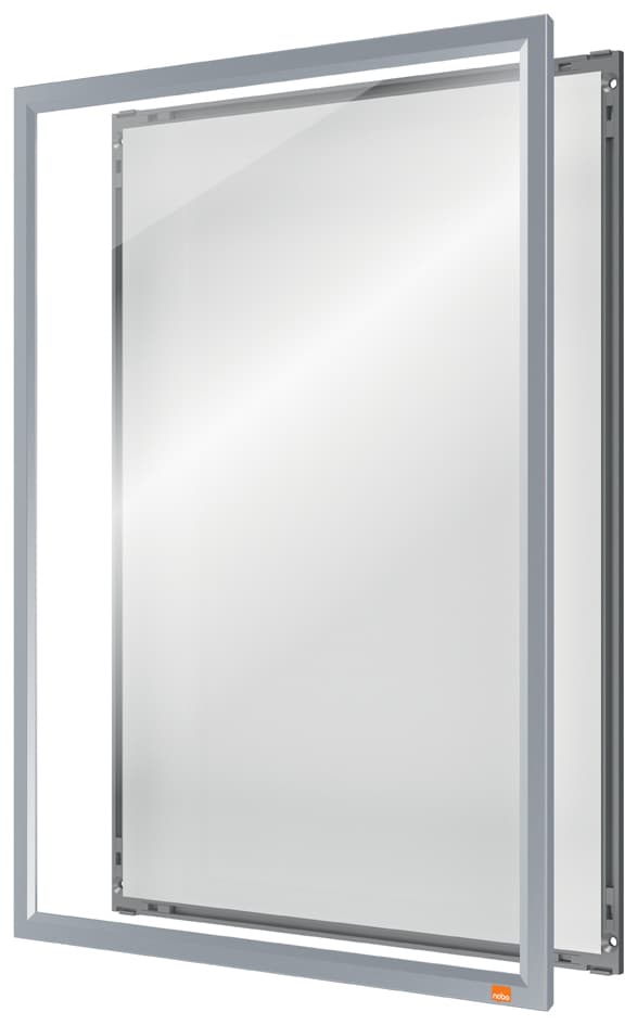 Nobo Plakatrahmen Impression Pro, Din A4, Silber