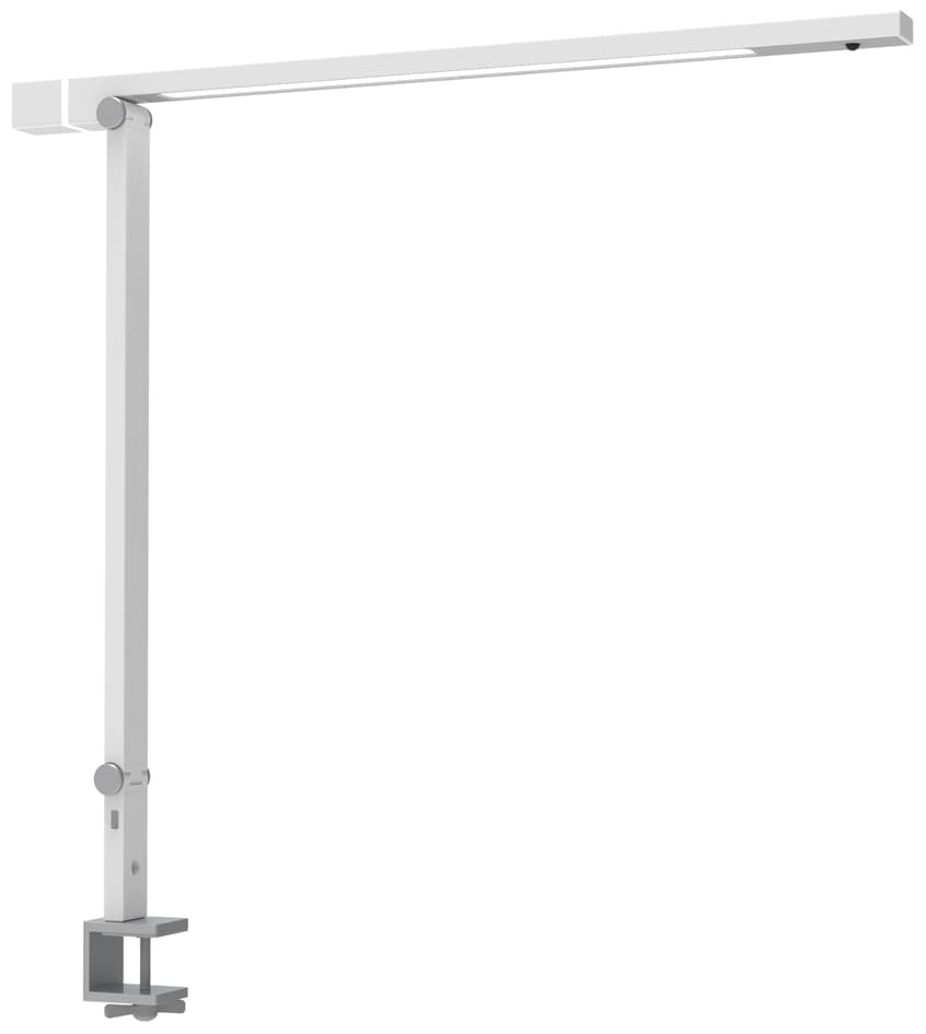 Unilux Led-Tischleuchte Venuslight, Klemmfuß, Weiß