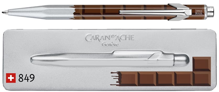Caran D, Ache Druckkugelschreiber 849 Schokolade