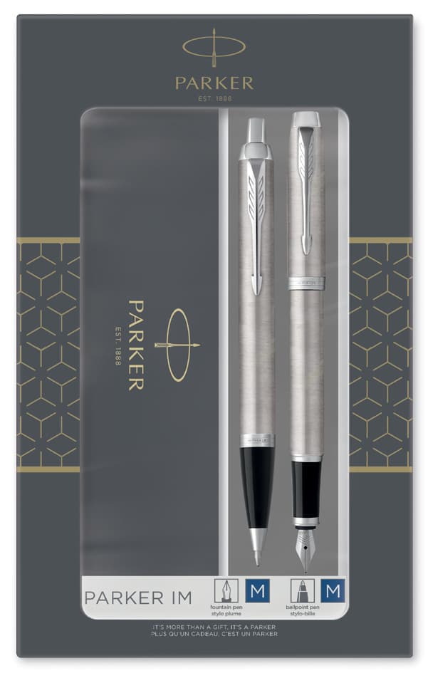 Parker Schreibgeräte-Set Im Essential, Edelstahl C.C.