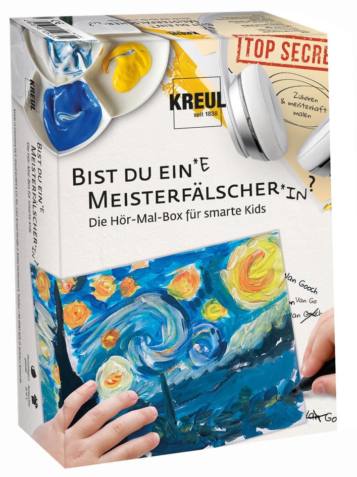 Kreul Kreativ-Set , Meisterfälscher Box Sternennacht,