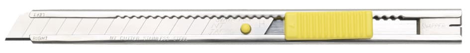 Nt Cutter Stl-One, Aluminium-Gehäuse, 9 Mm, Silber/Gelb