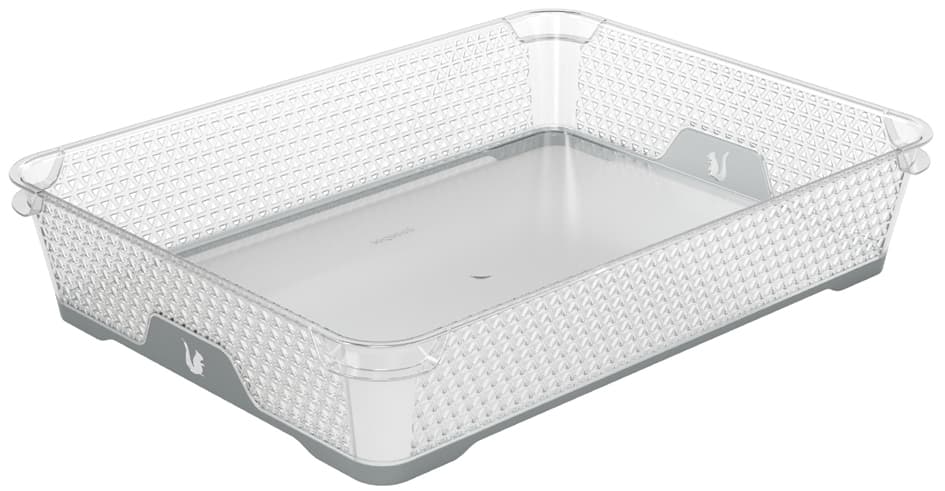Keeeper Stapelkörbchen , Jonas, , Din A4, Pp, Nordic-Grey