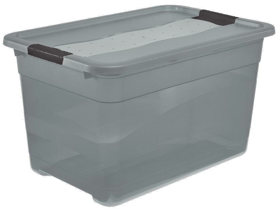 Keeeper Aufbewahrungsbox , Cornelia, , 52 Liter, Crystal-Grey
