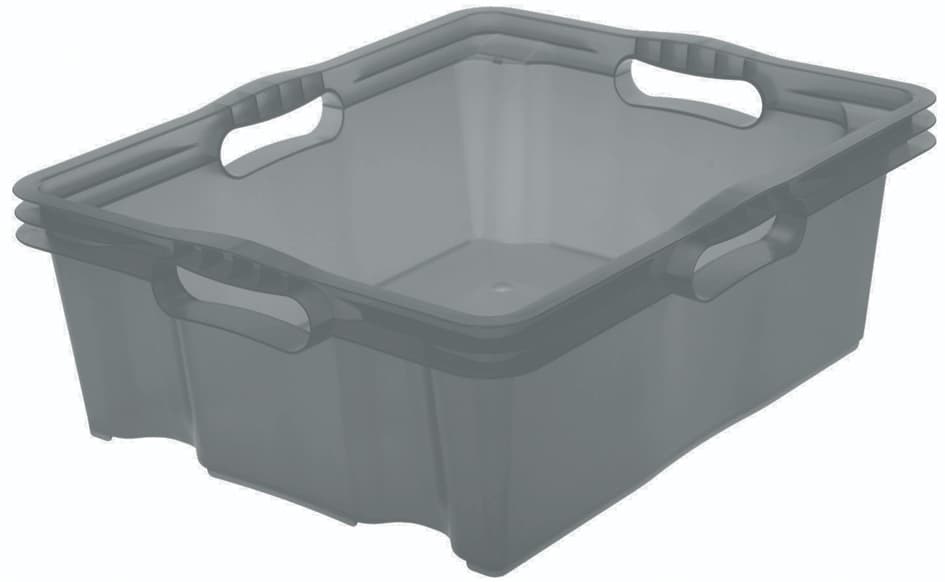 Keeeper Aufbewahrungsbox , Franz, , 16 Liter, Crystal-Grey