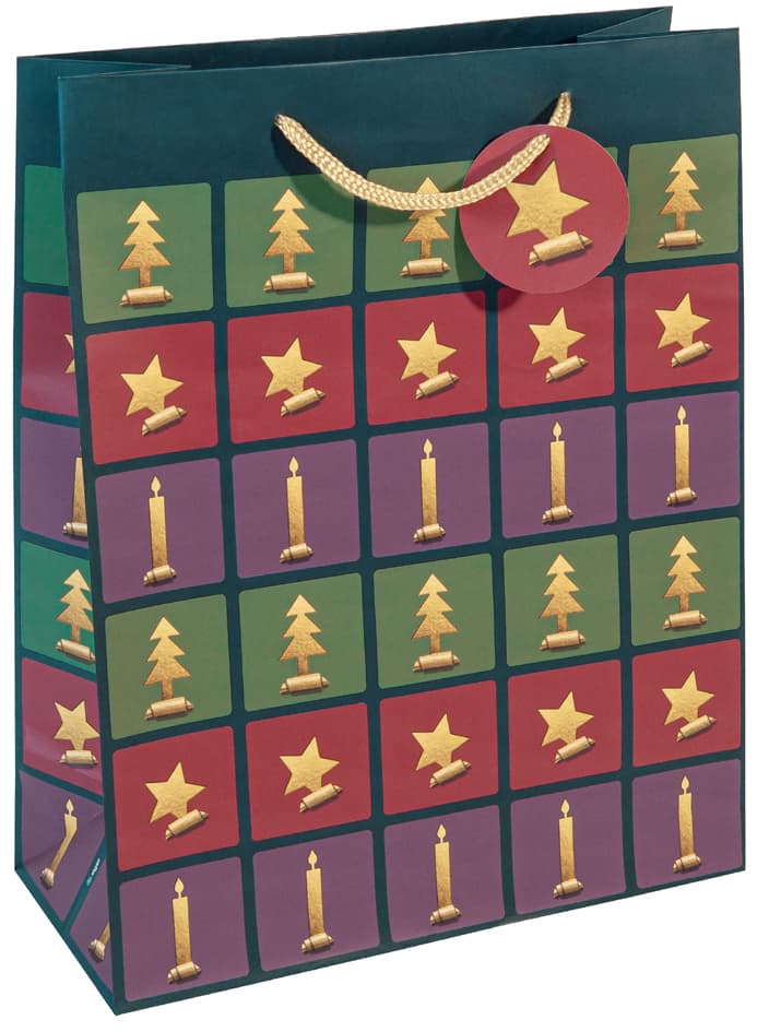 Sigel Weihnachts-Geschenktüte , Cut-Out Style, , Groß