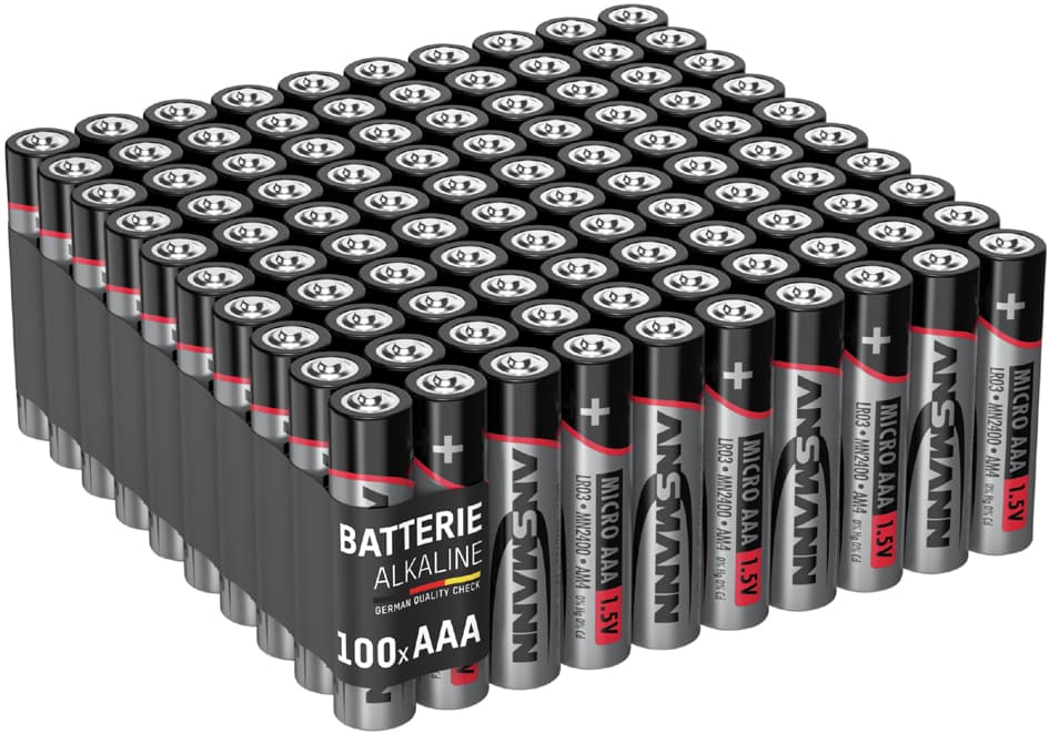 Ansmann Alkaline Batterie, Micro Aaa, 100er Pack