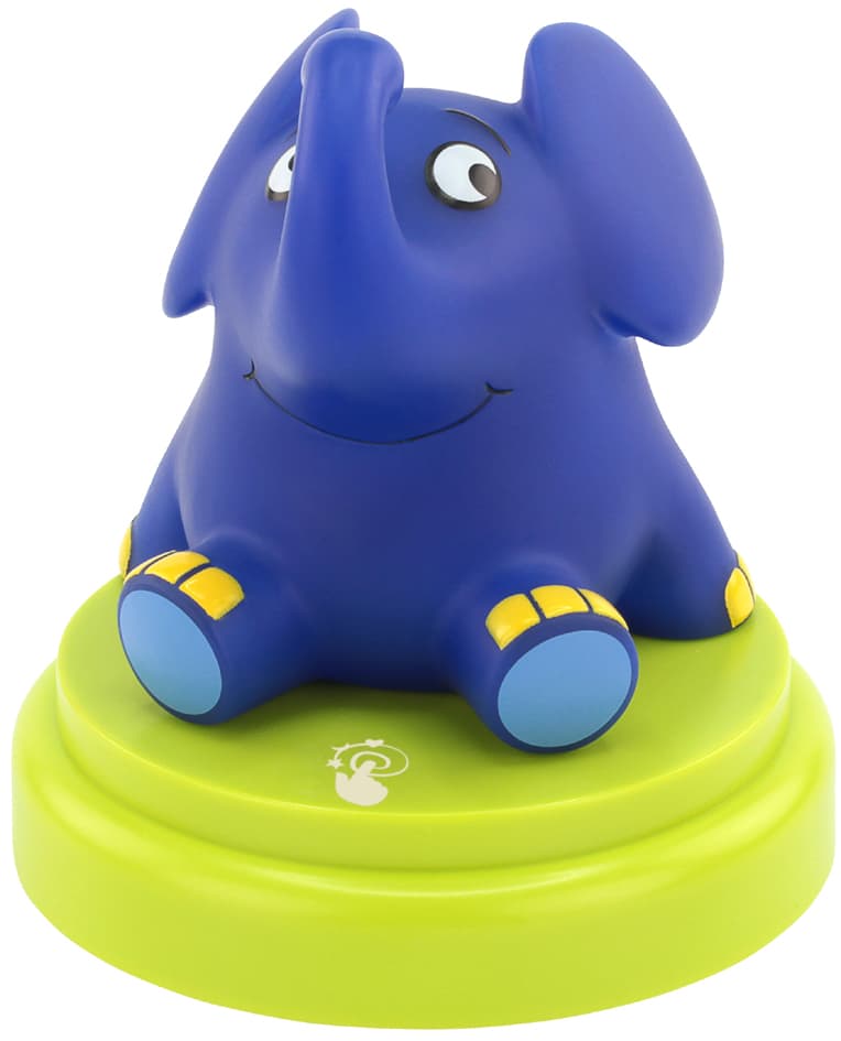 Ansmann Mobiles Nachtlicht , Elefant, , Blau/Grün