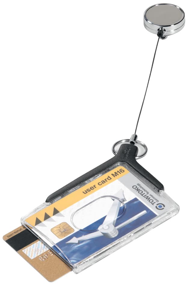 Durable Namensschilder Card Holder Deluxe Pro Duo