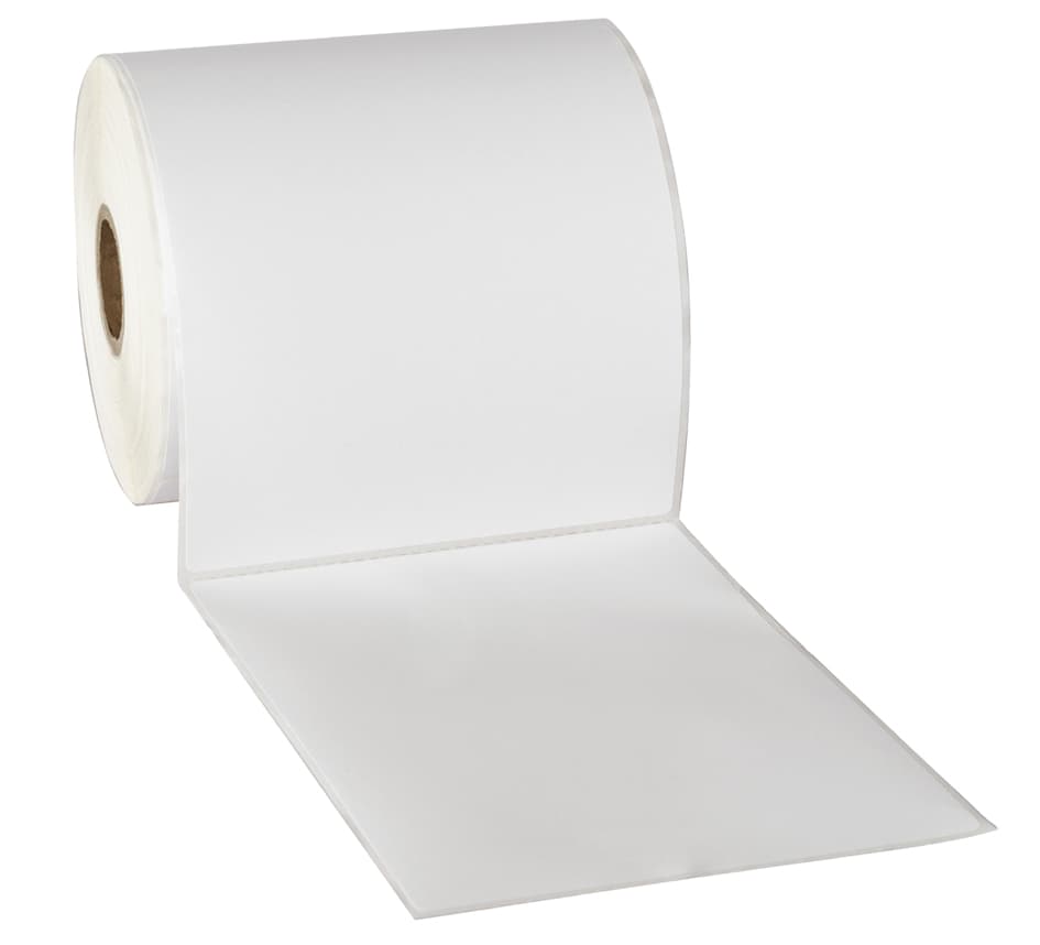 Rillprint Rollenetiketten Zebra, 102 X 150 Mm, Weiß