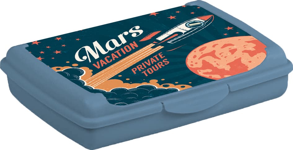 Keeeper Brotdose Carla Mini , Space Tour, , Nordic Blue