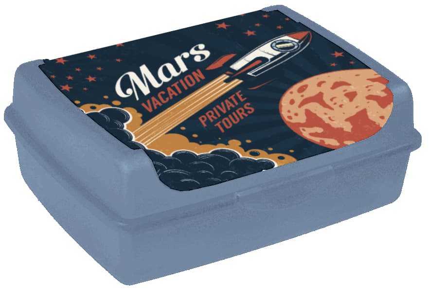 Keeeper Brotdose Carla Midi , Space Tour, , Nordic Blue