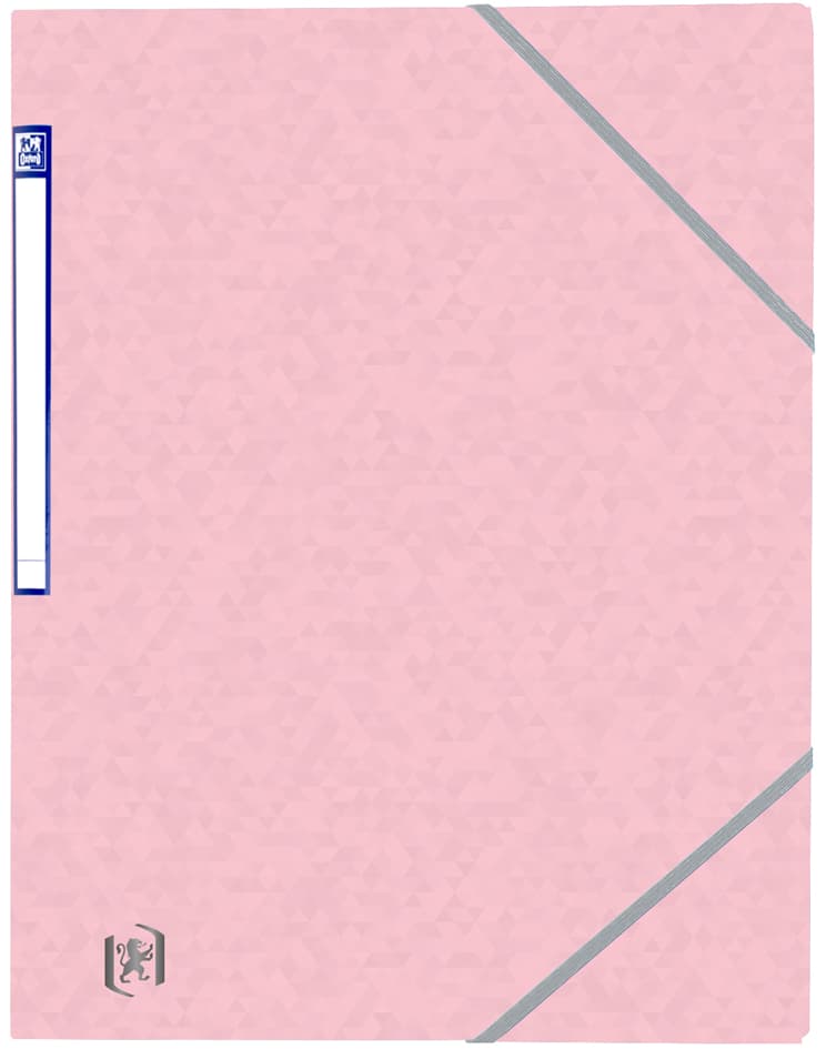 Oxford Eckspannermappe Top File+, Din A4, Pastellrosa