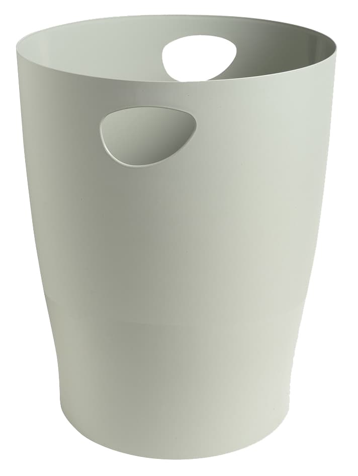 Exacompta Papierkorb Ecobin, 15 Liter, Grau