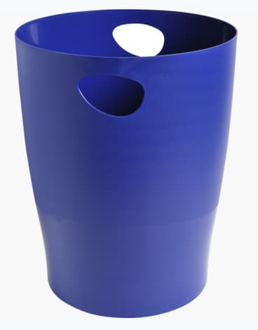 Exacompta Papierkorb Ecobin, 15 Liter, Nachtblau