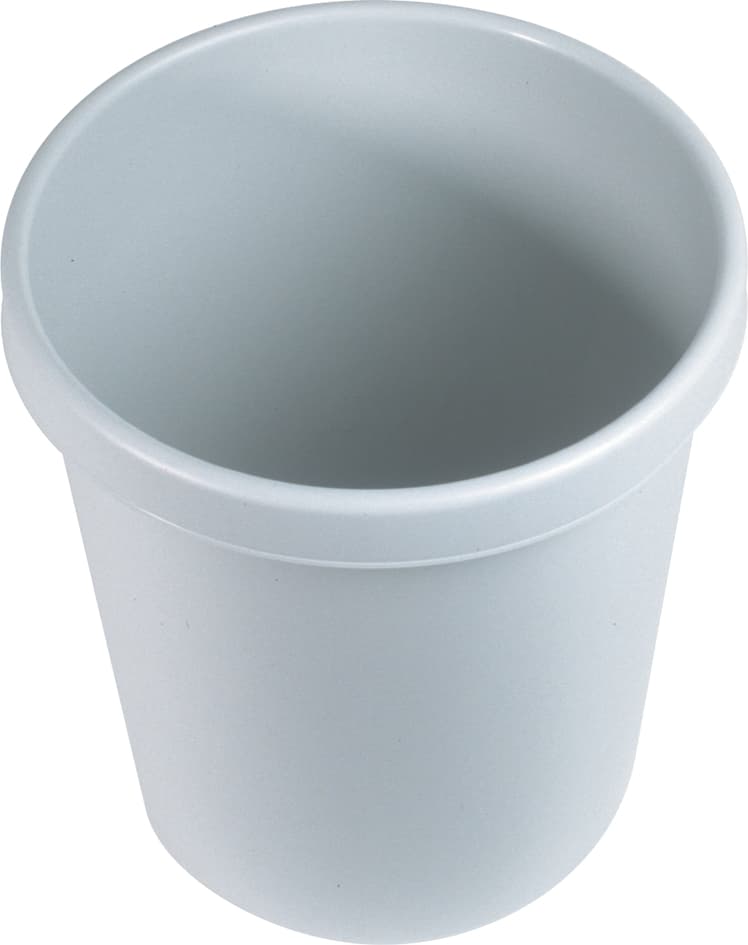 Helit Papierkorb , The German, , 30 Liter, Pe, Lichtgrau