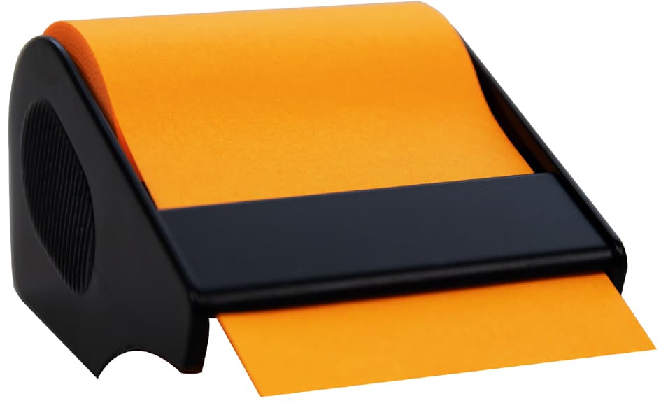 Rnk Verlag Haftnotizen-Rolle Im Abroller, Brillant-Orange