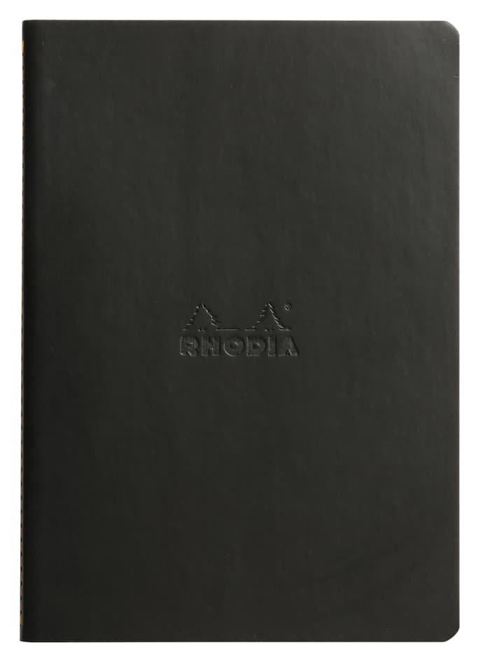 Rhodia Notizheft Rhodiarama, Din A5, Liniert, Schwarz