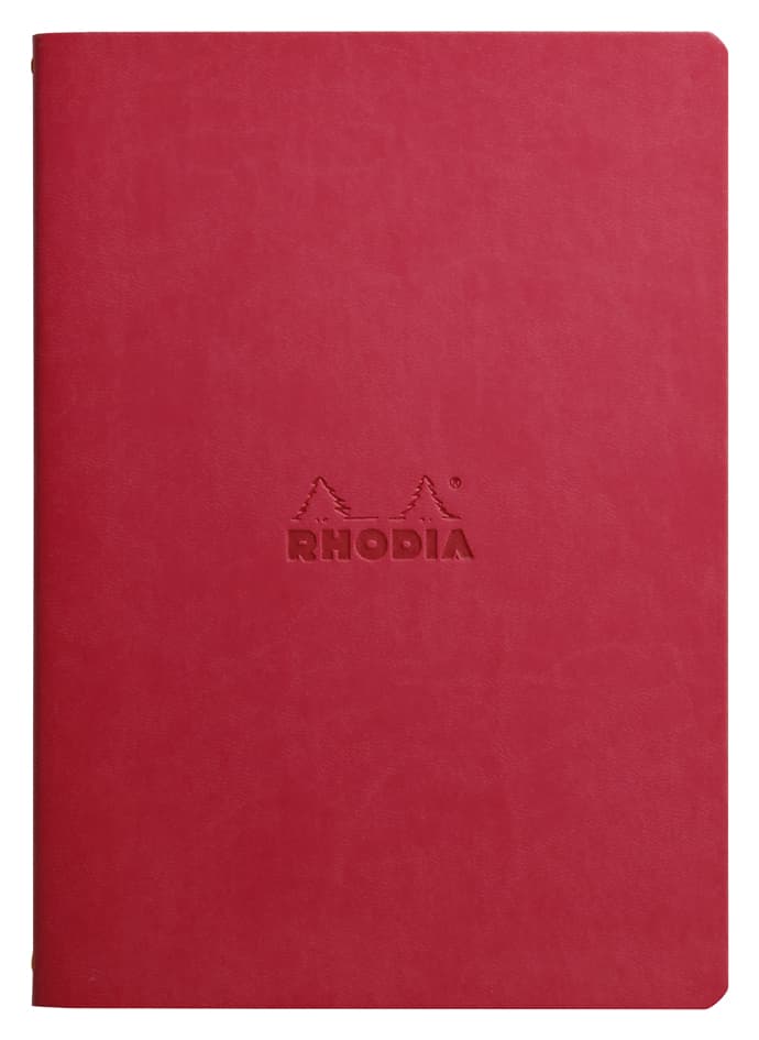 Rhodia Notizheft Rhodiarama, Din A5, Liniert, Mohnrot