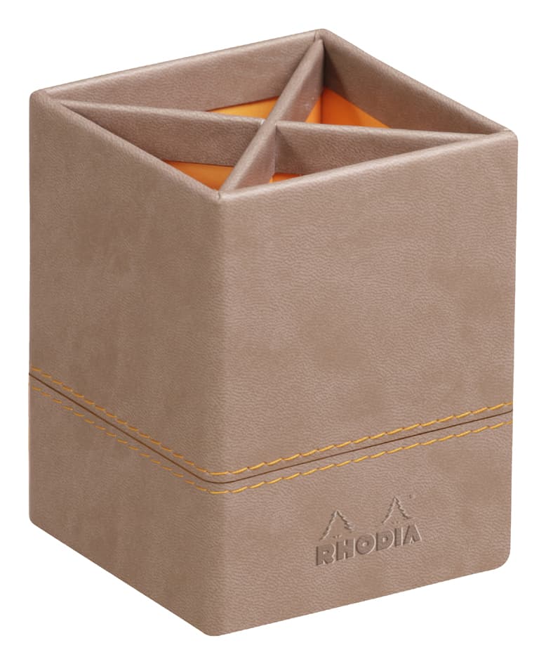 Rhodia Stifteköcher Rhodiarama, Taupe