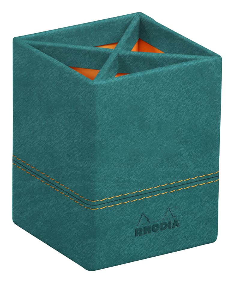 Rhodia Stifteköcher Rhodiarama, Pfaugrün