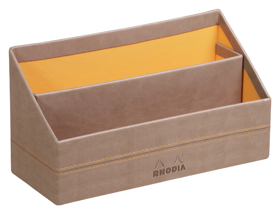 Rhodia Briefhalter Rhodiarama, 2 Fächer, Taupe