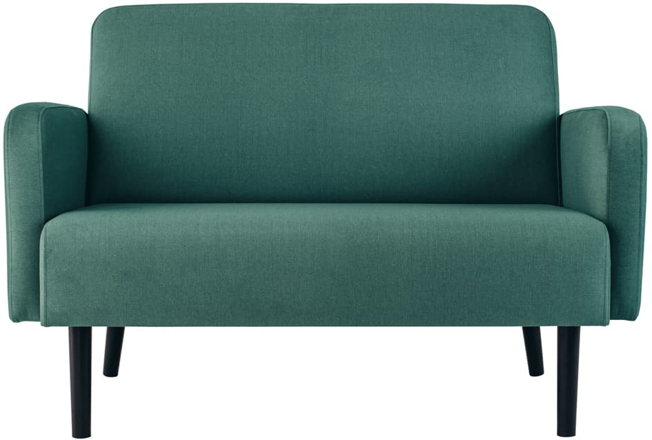 Paperflow 2-Sitzer Sofa Lisboa, Stoffbezug, Grün