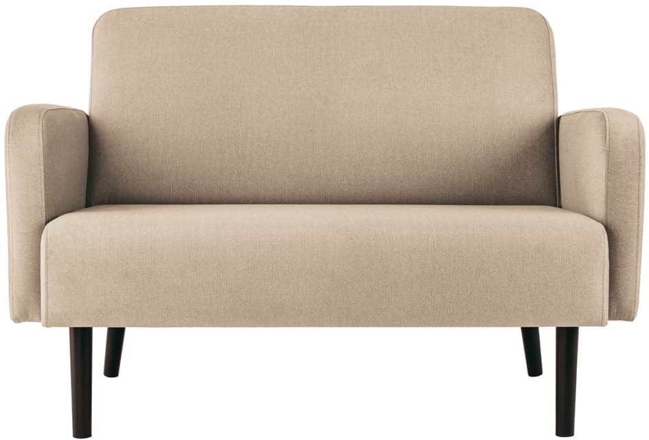 Paperflow 2-Sitzer Sofa Lisboa, Stoffbezug, Elfenbein